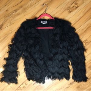 Chelsea28 Shag Tassel Jacket